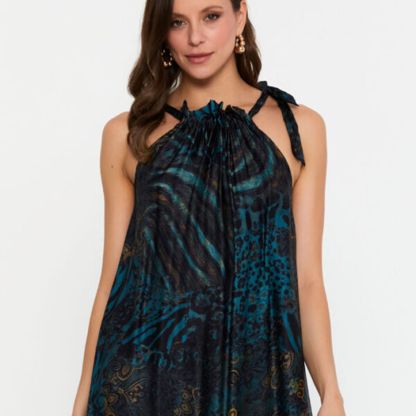 Serenade satin dress