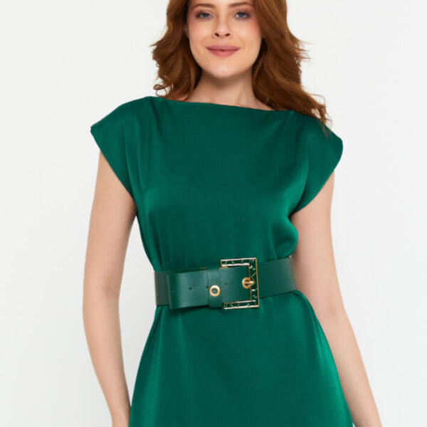 Amara Bias-cut satin dress